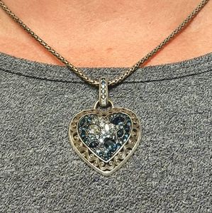 Brighton Crystal Voyage Heart Necklace